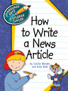 Cover image for How to Write a News Article